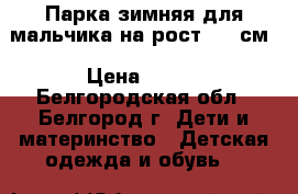 Парка зимняя для мальчика на рост 110 см › Цена ­ 300 - Белгородская обл., Белгород г. Дети и материнство » Детская одежда и обувь   